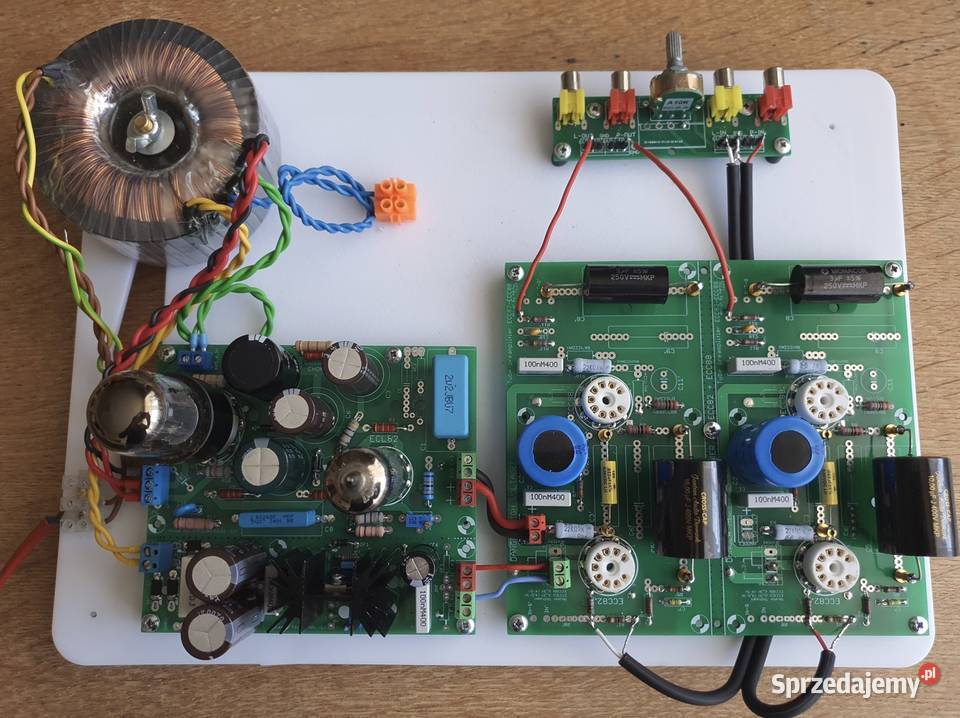 DIY Przedwzmacniacz Lampowy ECC82 ECC88 KIT mazowieckie Piaseczno