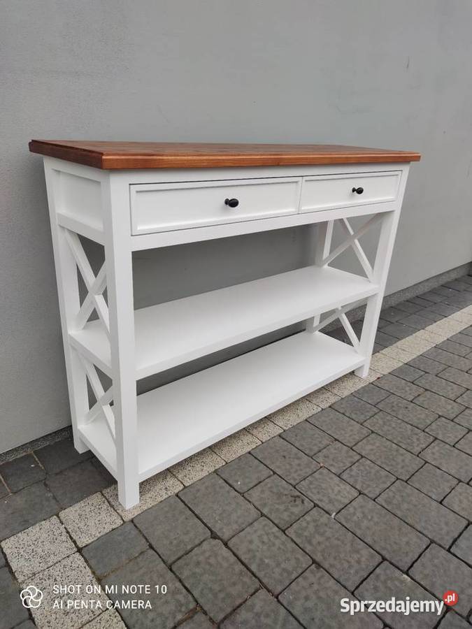 Konsola drewniana lite drewno Zduńska Wola sprzedam