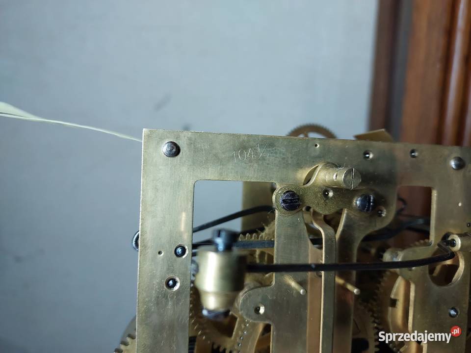 697 Mechanizm starego zegara ściennego Junghans Tczew sprzedam