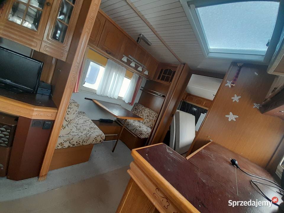 Przyczepa kempingowa hobby łódzkie Sieradz sprzedam