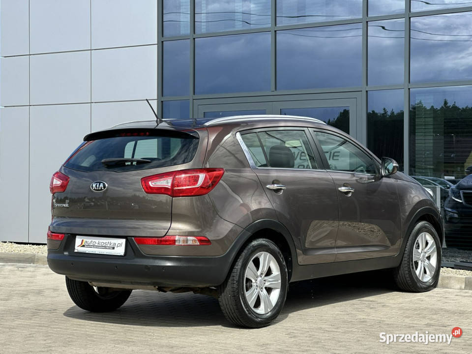 Kia Sportage 8xAlu Xenon Grzane fotele LED brązowy opolskie Kąty Opolskie