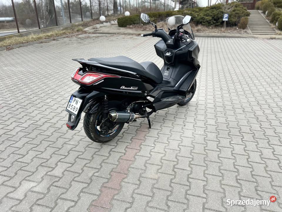 Sprzedam maxi skuter Kymco downtown 1253 2018 r Konin sprzedam