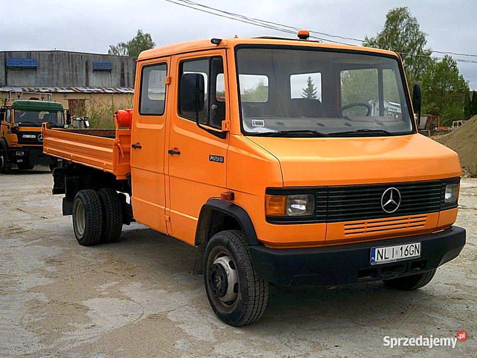 SprzedamMercedes 709 podwójna kabina manualna warmińsko-mazurskie Lidzbark Warmiński