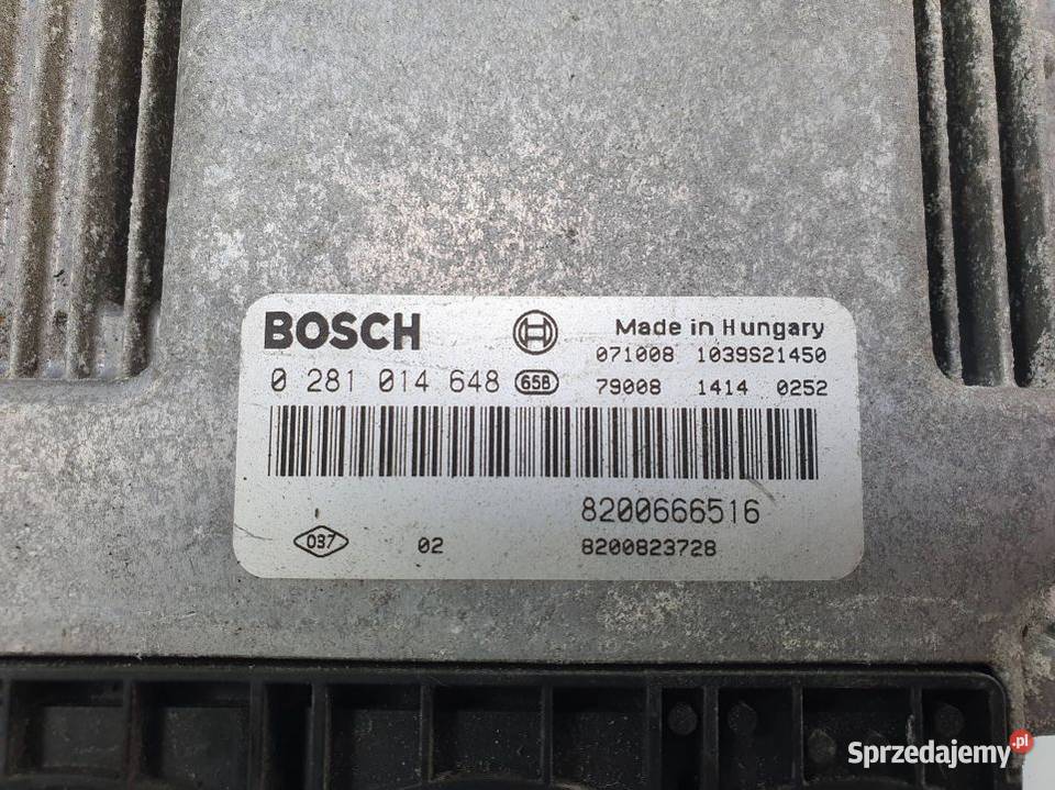 KOMPUTER SILNIKA ECU OPEL VIVARO II 8200666516 Lipno