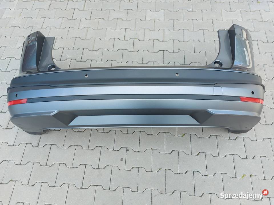 Skoda Enyaq 5LA iV60 ZDERZAK TYŁ KOMPLETNY SZARY