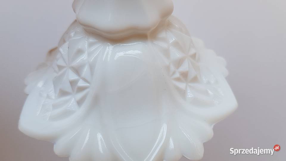 Świecznik lattimo 409 ok17 Ząbkowice kolorowe Porcelana i szkło Dąbrowa Górnicza