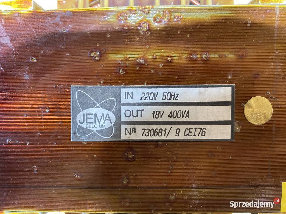transformator 400VA 220V18V Pigża sprzedam