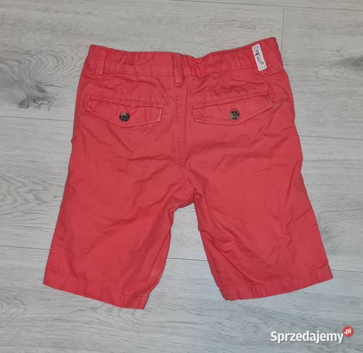 Zestaw chłopiec koszula szorty spodenki 122 kolorowy łódzkie sprzedam