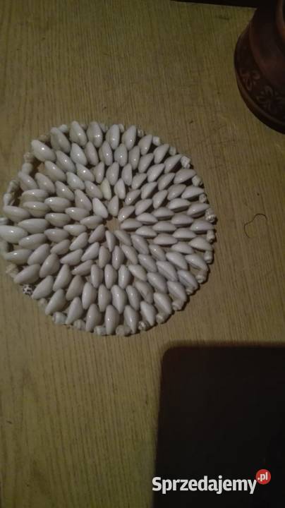 Serwetka z muszelek wielokolorowy Dekoracje i ozdoby mazowieckie Warszawa