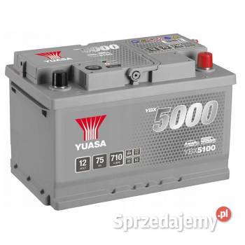 Akumulator Yuasa Silver 12V 75Ah 710A EN Prawy Ostrowiec Świętokrzyski
