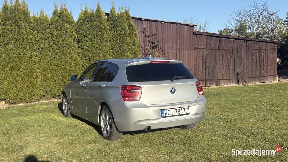 BMW F20 118i 2012 mazowieckie Płock