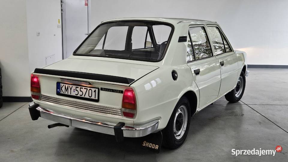SKODA 120L 1982 przebieg 20 ORYGINALNE OPONY Siepraw