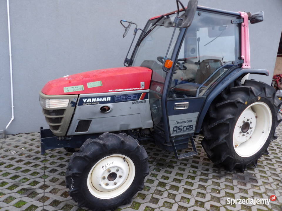 Yanmar AF 30 ZAREJESTROWANY Klima Wspomaganie Kabina Włoszakowice