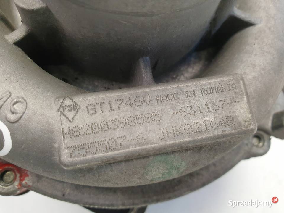 TURBOSPRĘŻARKA Renault Scenic II 19 DCI turbo Turbosprężarki Chełm