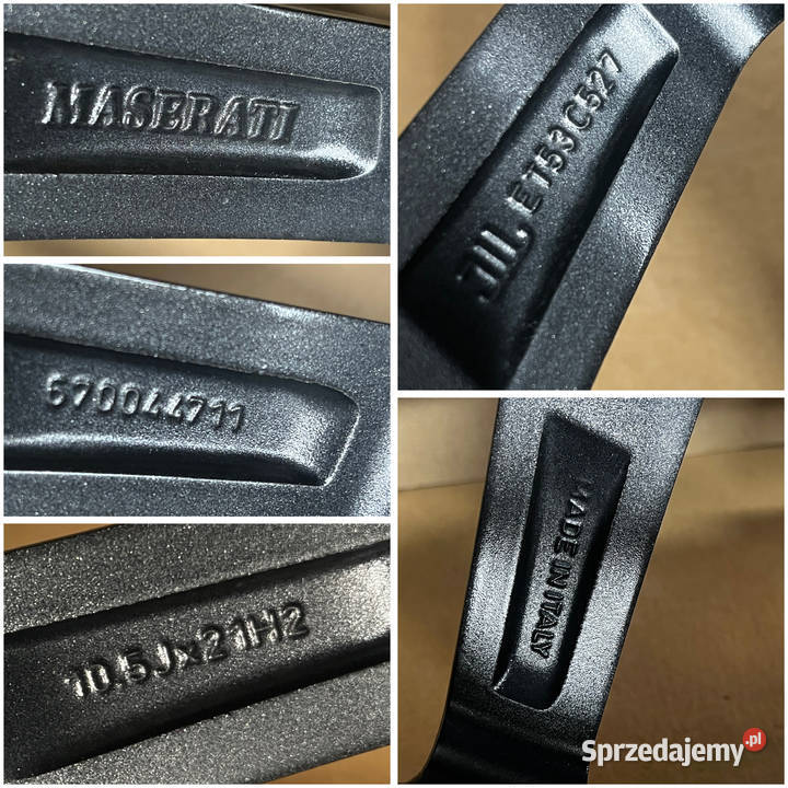 Felga MASERATI LEVANTE GTS M161 105x21 ET53 Samochodowe Gostyń