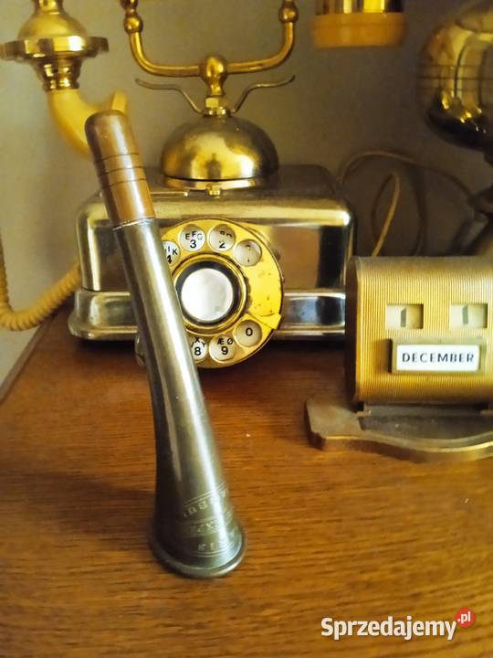 Francuska mosiężna trąbka konduktorska małopolskie Kraków sprzedam