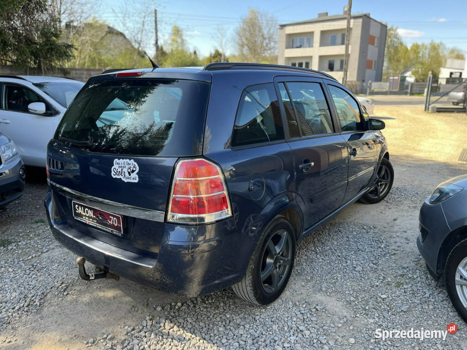 Opel Zafira 18 7osób Klima Tempomat el szyby Bez garażowany Częstochowa