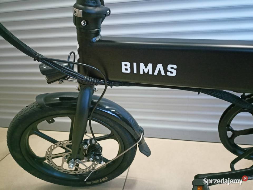 Rower elektryczny BIMAS składany NOWY Kolno