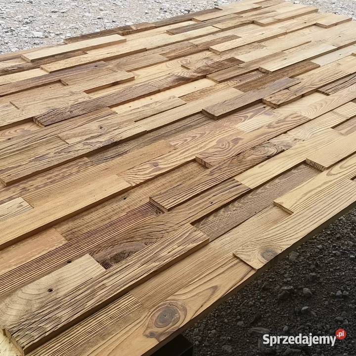 Naturalne stare drewno dekoracyjne na ściane Kraków