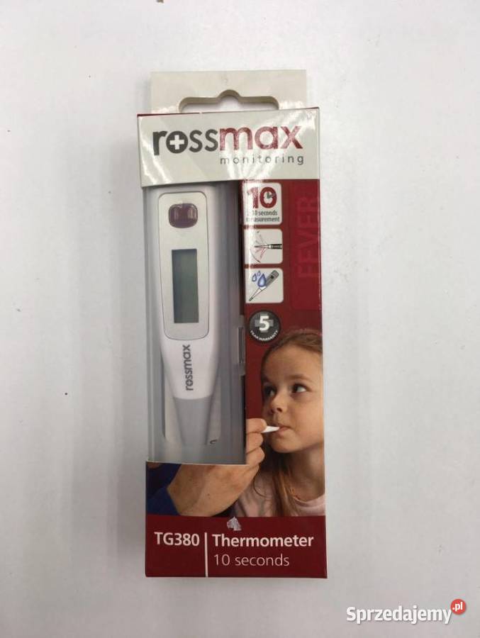 termometr elektroniczny szwajcarski rossmax TG380