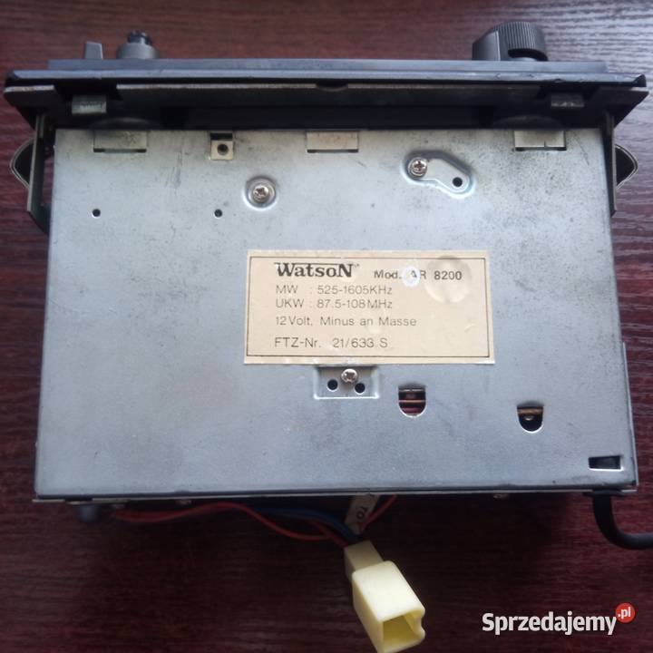 Radio Watson model AR 8200 na kasetę Szczecin