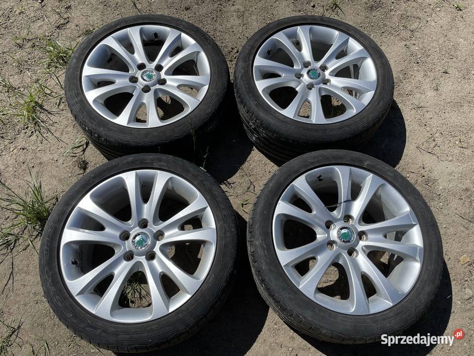 Koła lato 22545 R17 Oryginalne Skoda Superb mazowieckie Radom