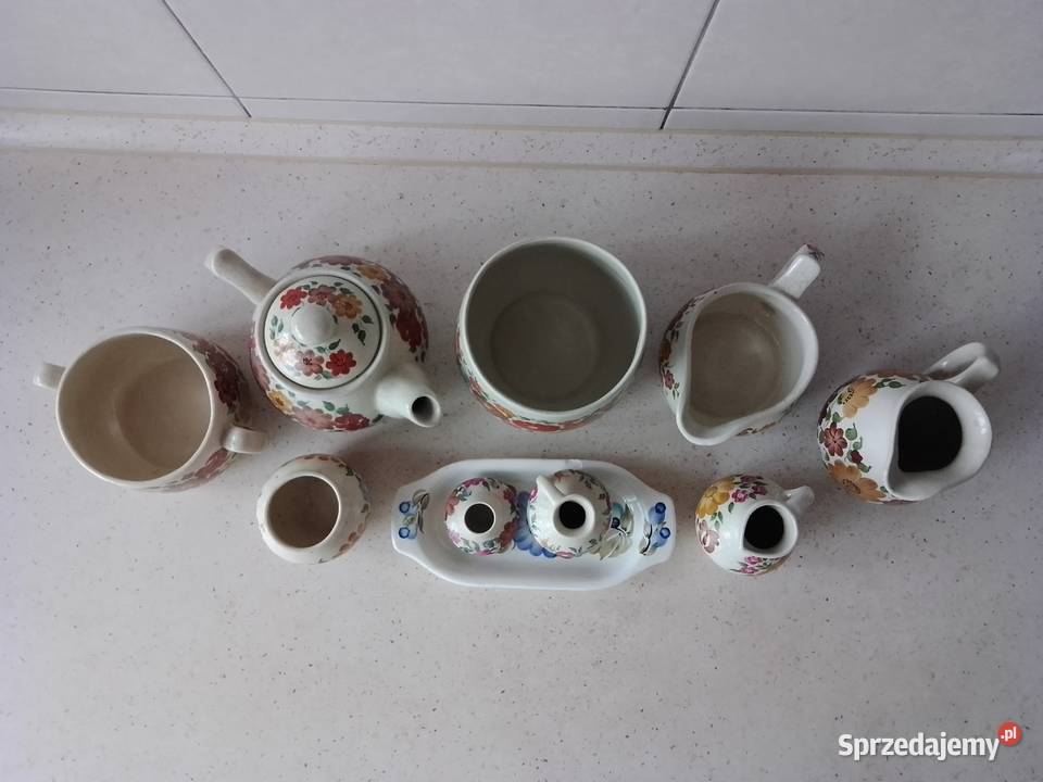 Porcelana ludowa Cepelia wielkopolskie Konin
