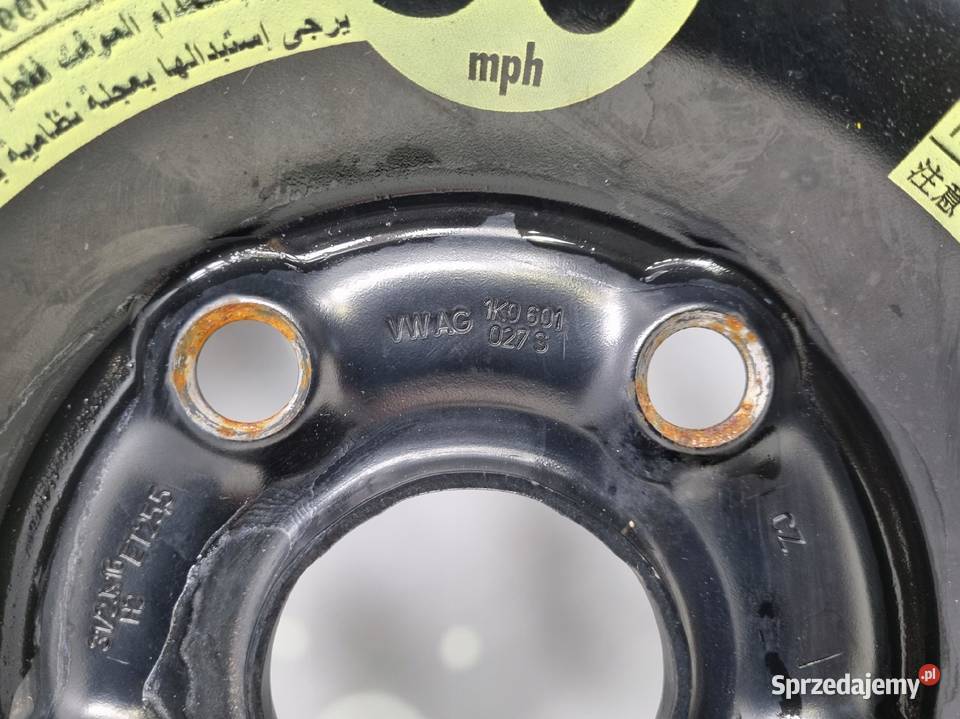 KOŁO DOJAZDOWE ZAPASOWE Audi Seat Vw Golf VI