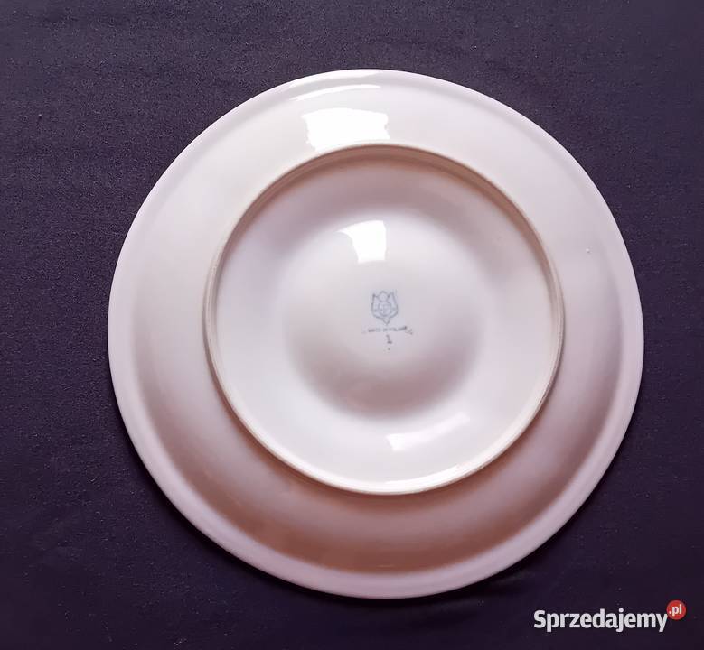 Porcelitowa patera kabaret Pruszków PRL Koźminek