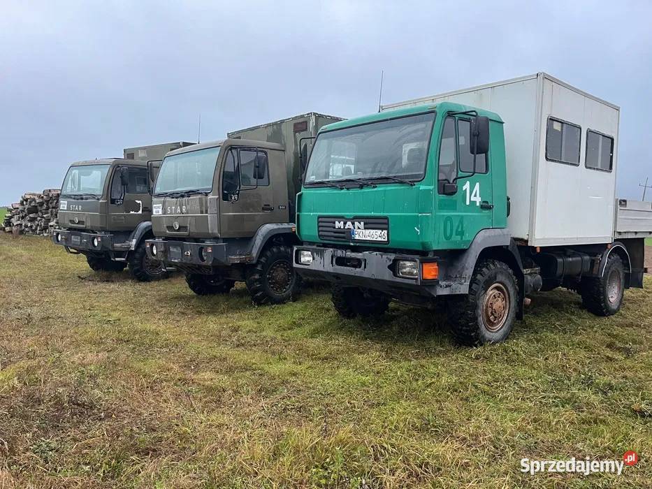 Star 944 4x4 2002r kamper man 744 266 200000km Pozostałe zachodniopomorskie Dziedzice