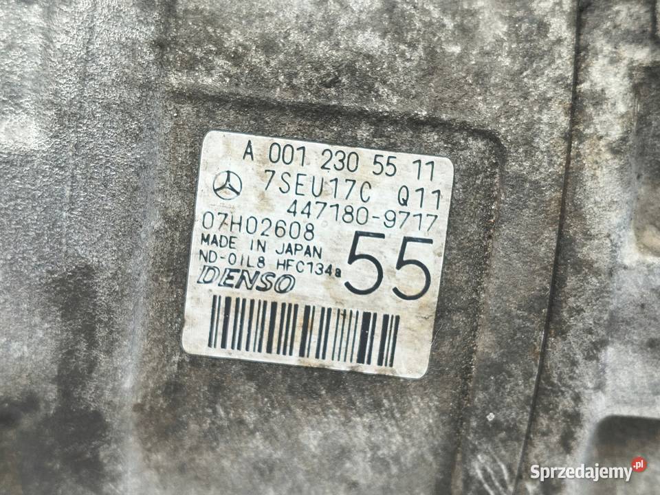 SPRĘŻARKA KLIMATYZACJI Mercedes W203 18 K lubelskie sprzedam
