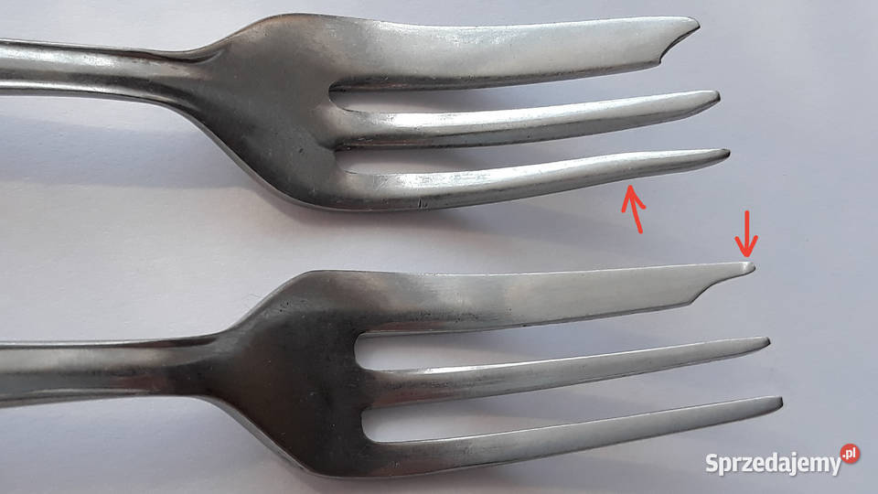 Widelczyki deserowe BAKELIT Gerlach sztućce PRL Dąbrowa Górnicza