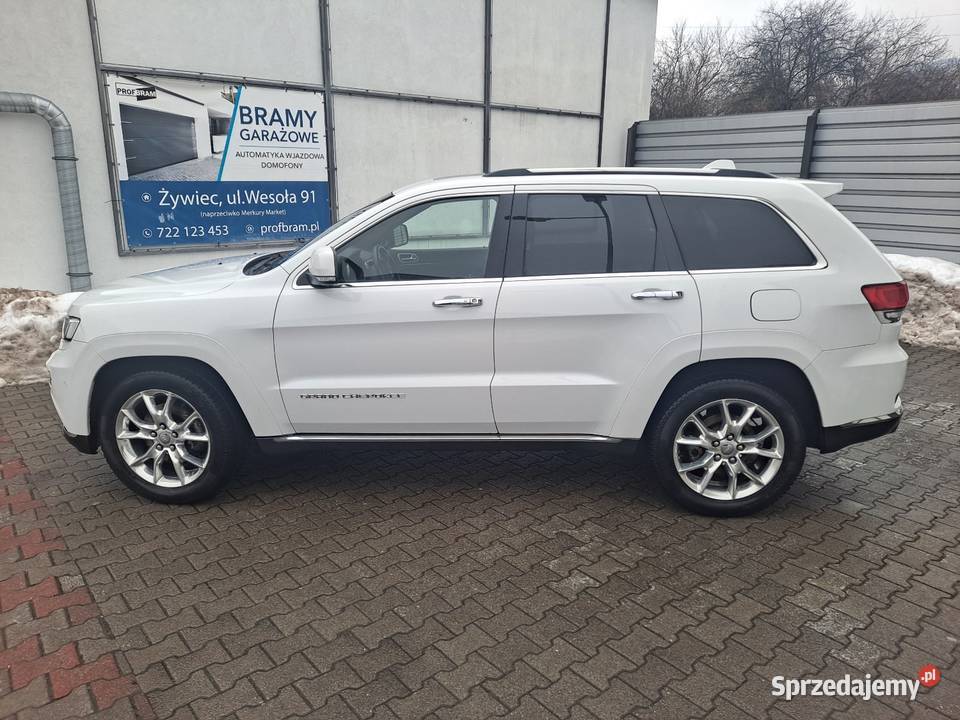 Jeep Grand Cherokee SUMMIT 30CRD 250 biały Grand Cherokee Milówka