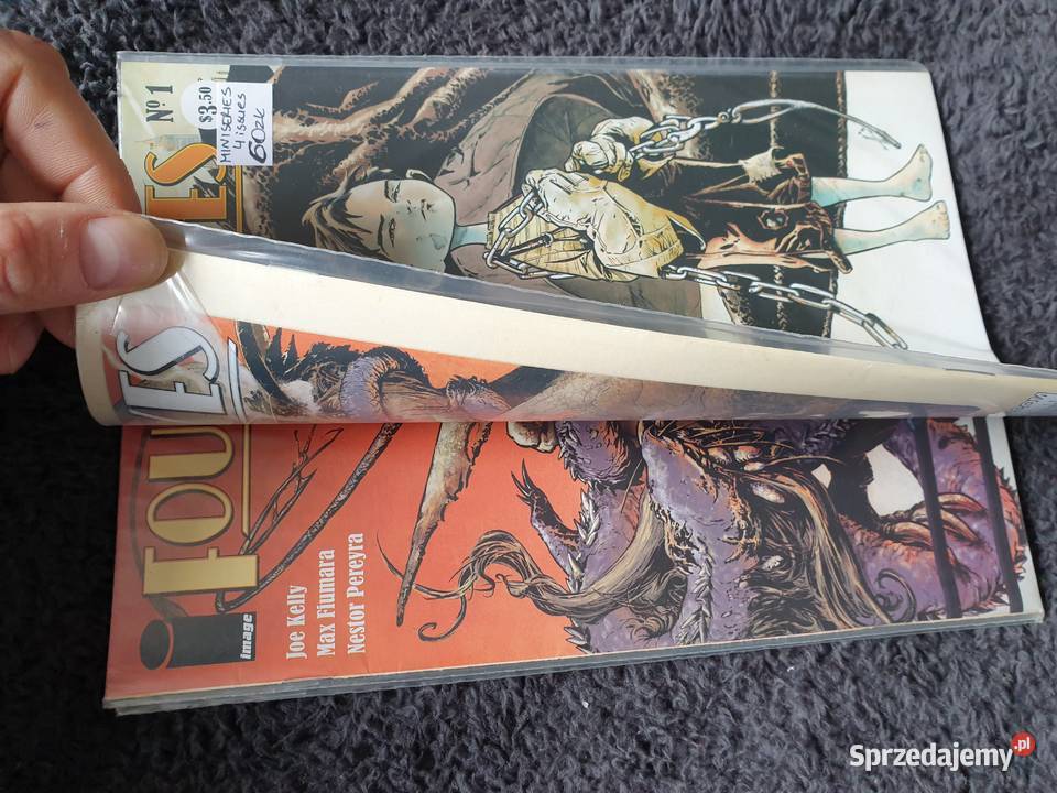 Four Eyes miniseria 4 komiksy Image USA Gdynia sprzedam