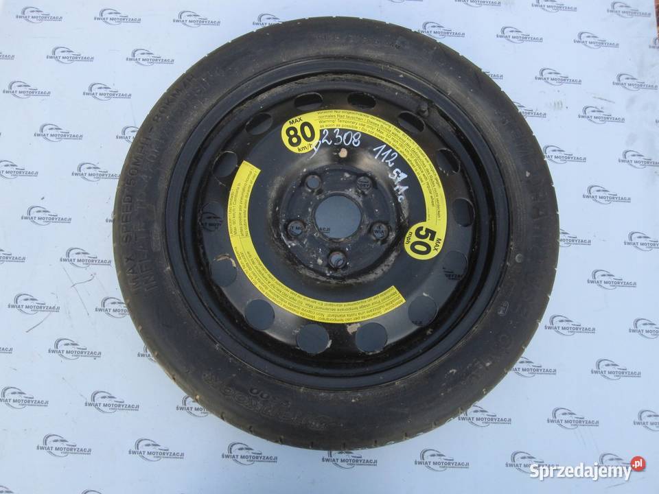 AUDI A3 II 8P GOLF V LEON II koło dojazdowe