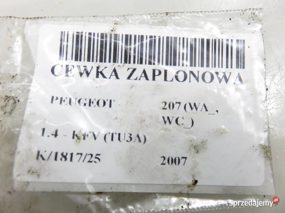 CEWKA PEUGEOT 207 14 0040102048 małopolskie sprzedam