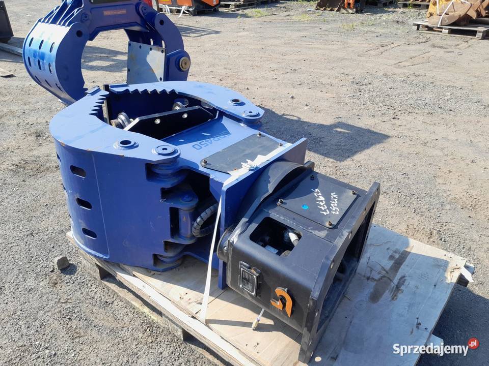 Chwytak hydrauliczny obrotowy sortujący