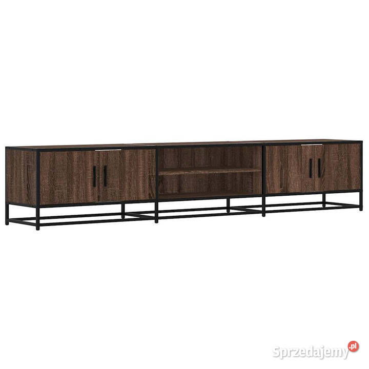 Szafka pod telewizor brązowy dąb 210x35x41 Warszawa