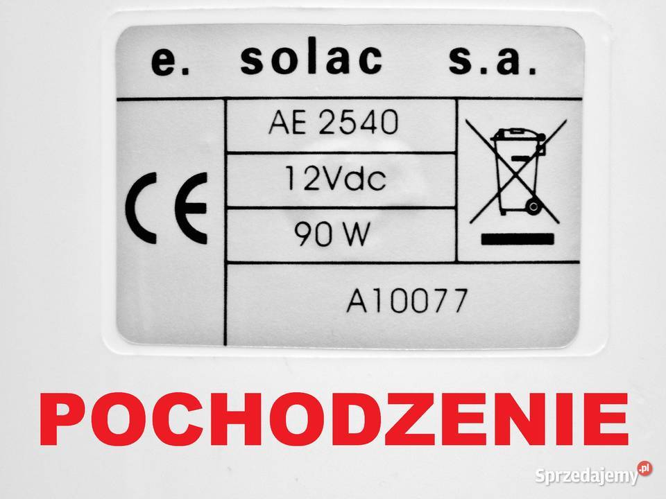 Filtry do odkurzacza akumulatorowego Solac AE