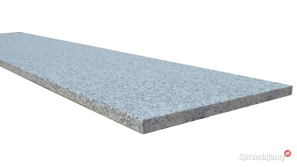 Stopnica granitowa szara płomieniowana G603 Tczew sprzedam