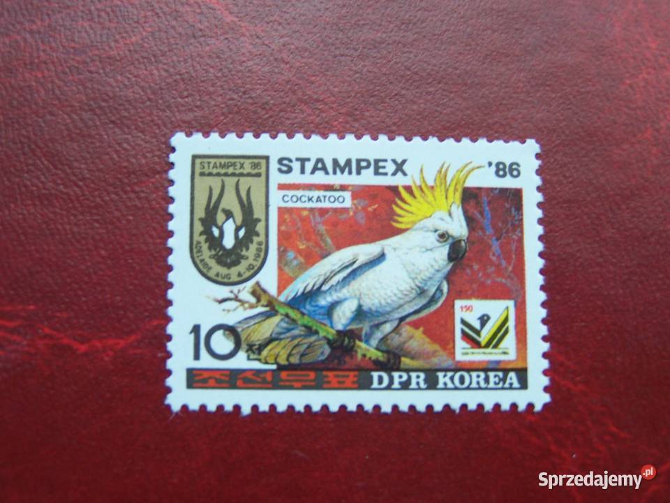 Korea Płn 1986 MNH Mi 2759 Fauna Ptaki Papuga Tychy sprzedam