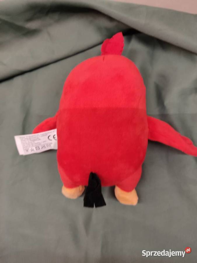 Maskotka pluszowa Angry Birds czerwony ptak Tkanina  Głuchołazy