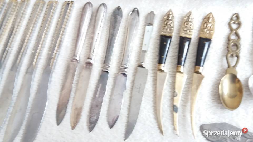 Stare Przedwojenne Sygnowane Sztućce Płońsk