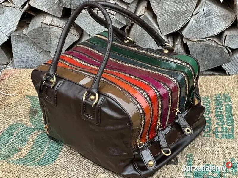Torba XXL Dolce Gabbana Vintage Bag Lily Stan kolorowy Warszawa sprzedam