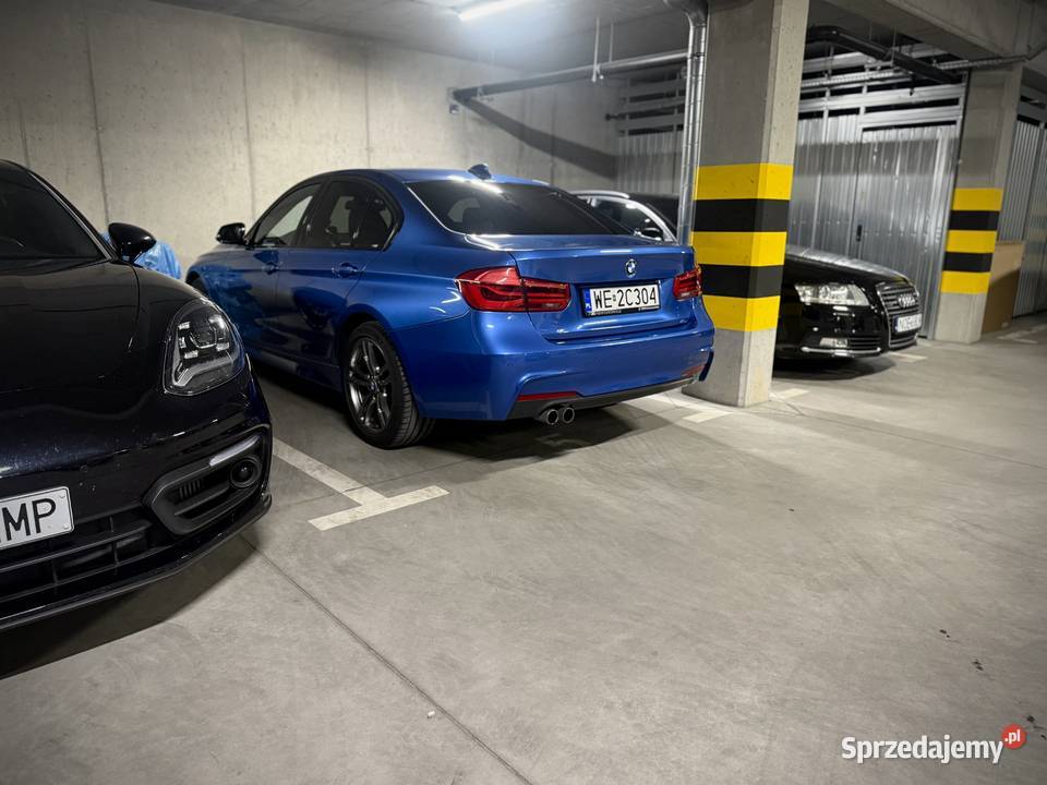 BMW Seria 3 F30 320i 2016 MSport Shadow nieuszkodzony Łódź