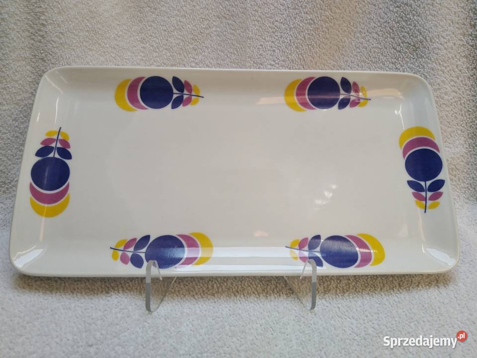 Półmisek porcelana prostokąt Bavaria biały Salaterki i półmiski Nowa Karczma
