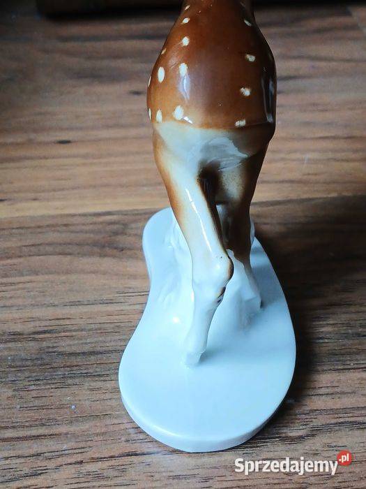 Figurka porcelanowa Sarenka sygnowana Grafenthal Kraków