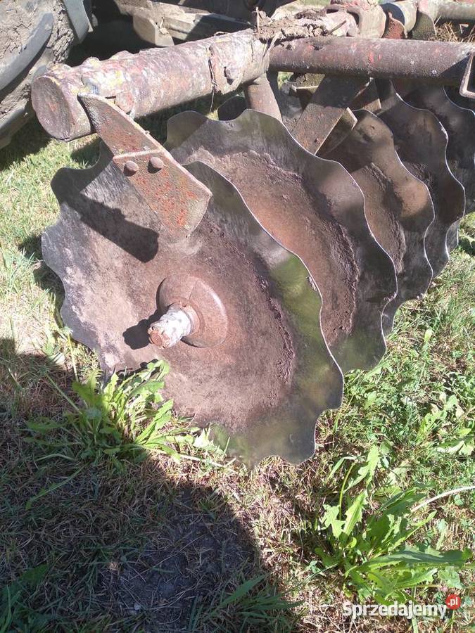 brona talerzowa agregat talerzowy talerzuwka nieuszkodzony Brony Rozdrażew