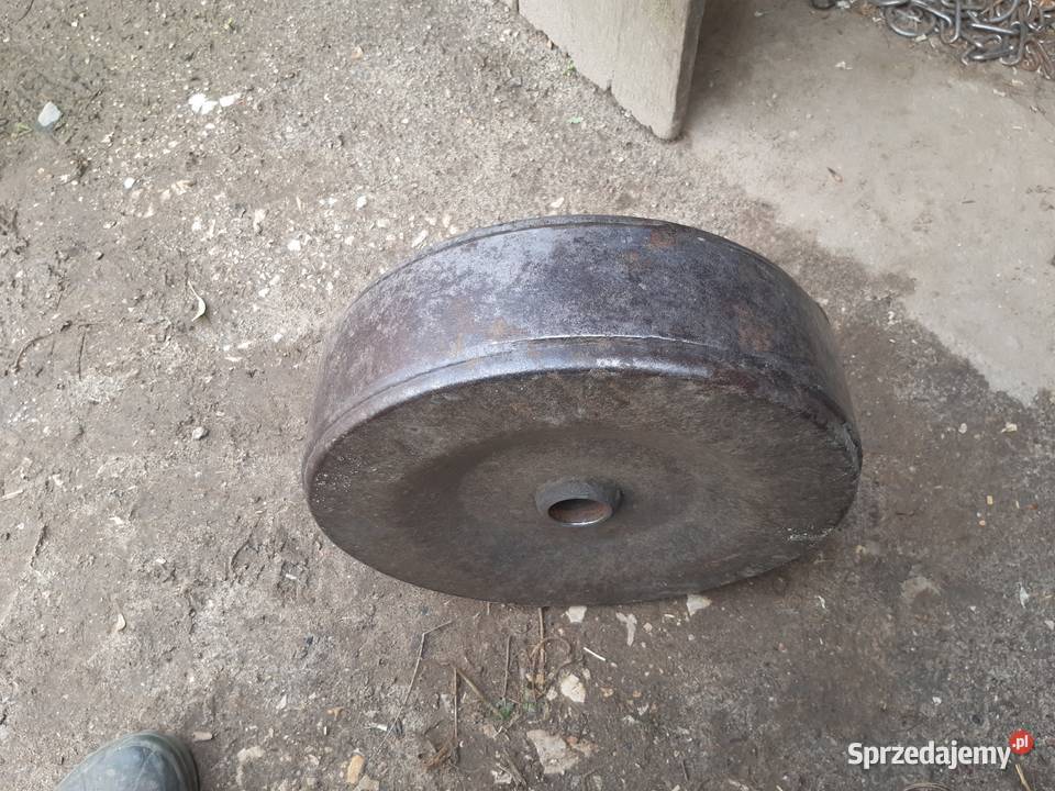 Metalowe kolo jezdne przetrzasarki karuzela Barcin