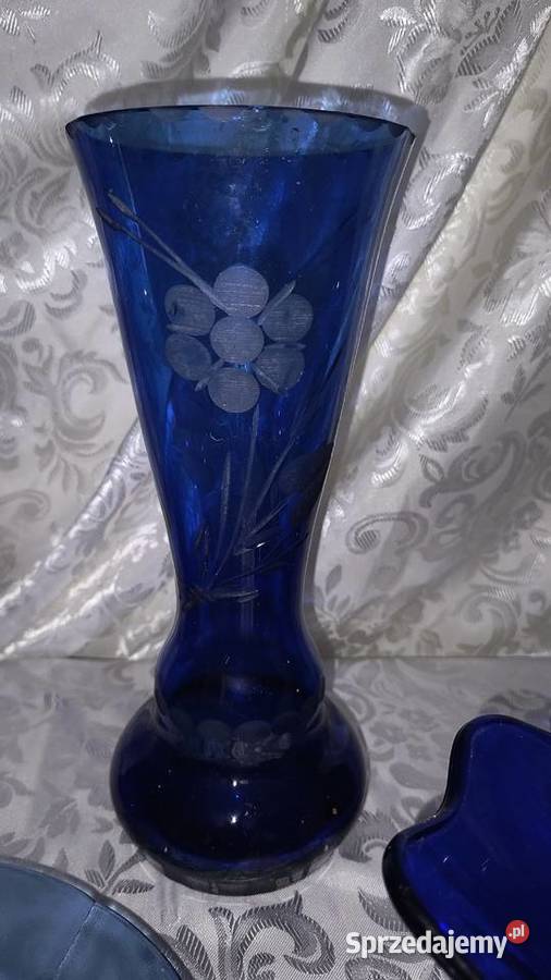 szkło niebieskie okazja Chorzew